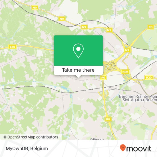 MyOwnDB map