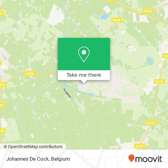 Johannes De Cock map