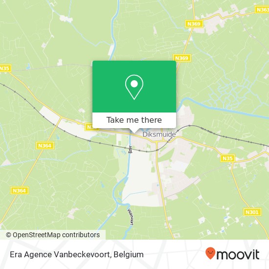 Era Agence Vanbeckevoort map