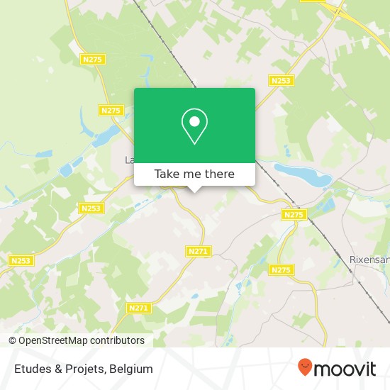 Etudes & Projets map