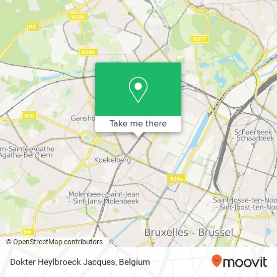 Dokter Heylbroeck Jacques map