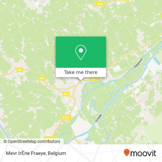 Mevr IrÈne Fraeye map