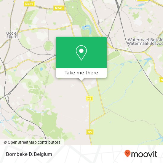 Bombeke D map