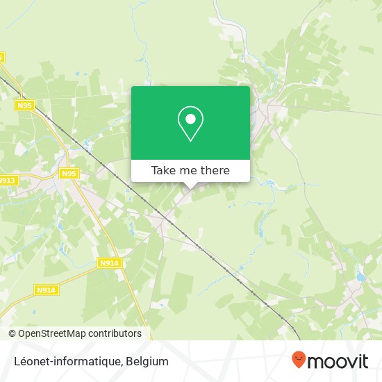 Léonet-informatique map