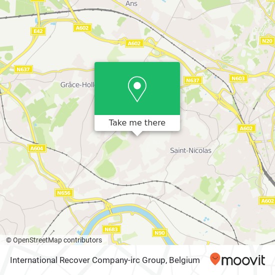 International Recover Company-irc Group map