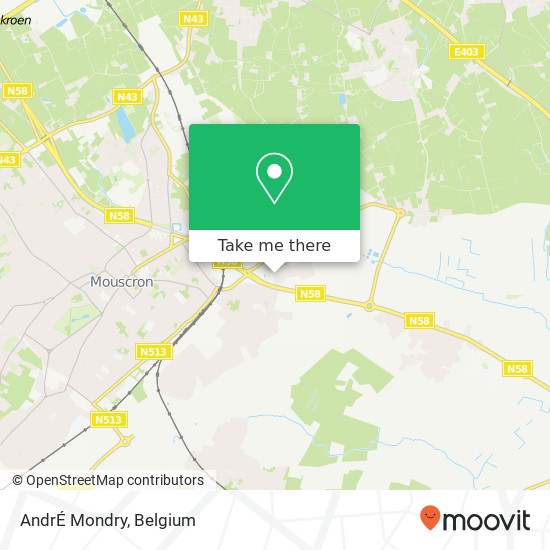 AndrÉ Mondry map