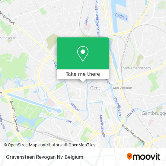 Gravensteen Revogan Nv map