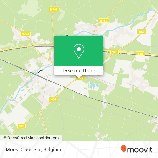 Moes Diesel S.a. map