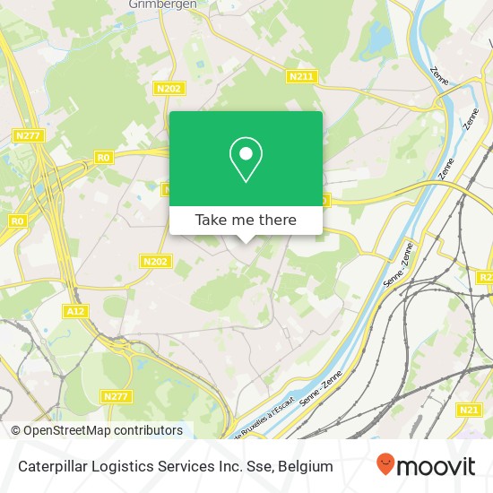 Caterpillar Logistics Services Inc. Sse map