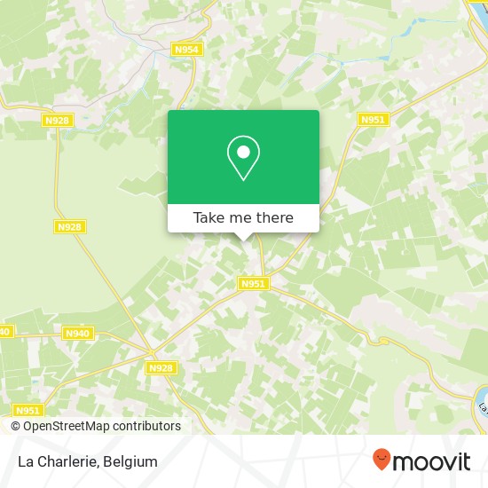 La Charlerie map