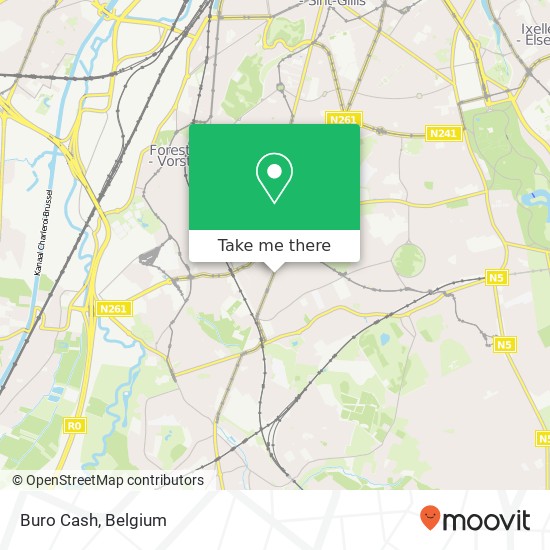 Buro Cash map