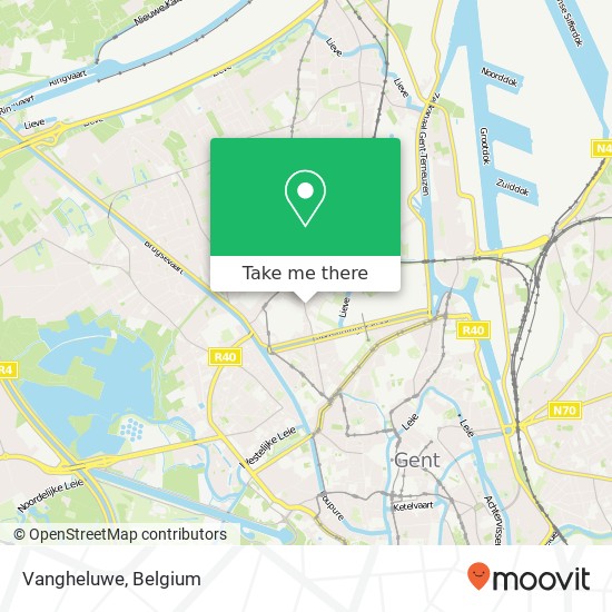 Vangheluwe map