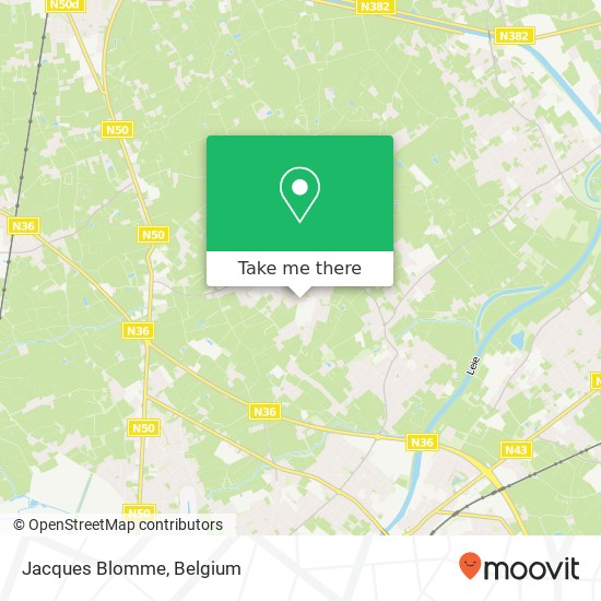 Jacques Blomme map