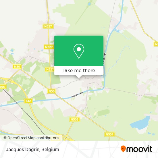 Jacques Dagrin map