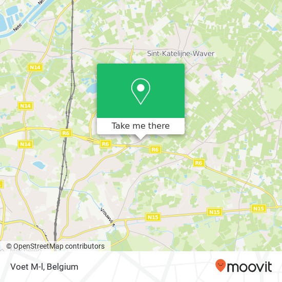 Voet M-l map