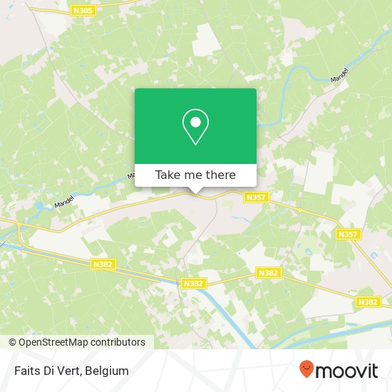 Faits Di Vert map