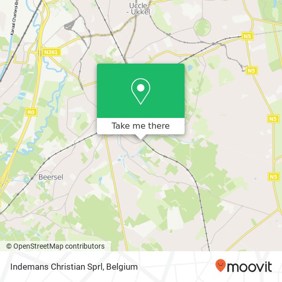 Indemans Christian Sprl map