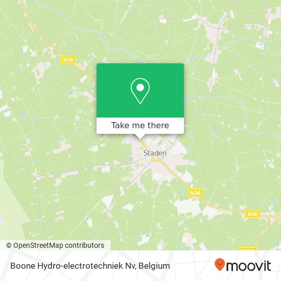 Boone Hydro-electrotechniek Nv map