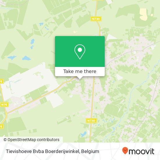 Tievishoeve Bvba Boerderijwinkel map