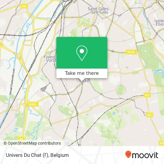 Univers Du Chat (l') map