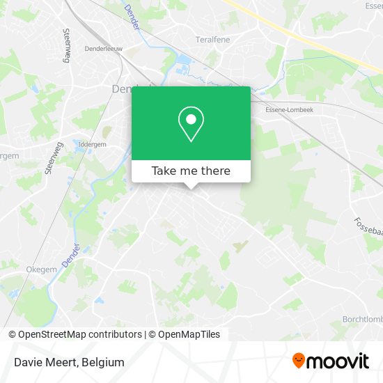 Davie Meert map