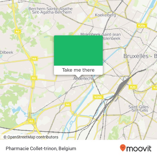 Pharmacie Collet-trinon plan