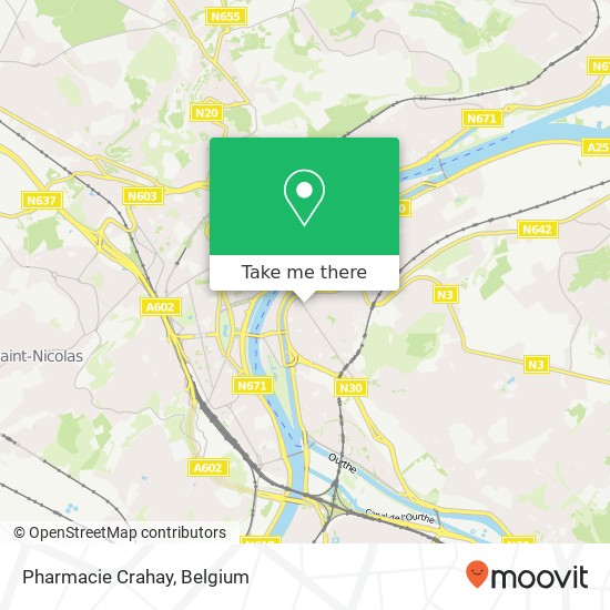 Pharmacie Crahay map