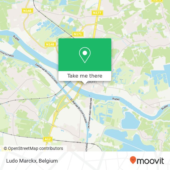 Ludo Marckx map