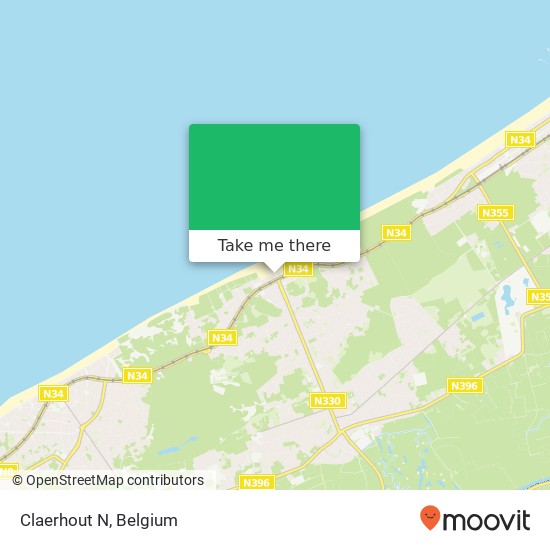 Claerhout N map