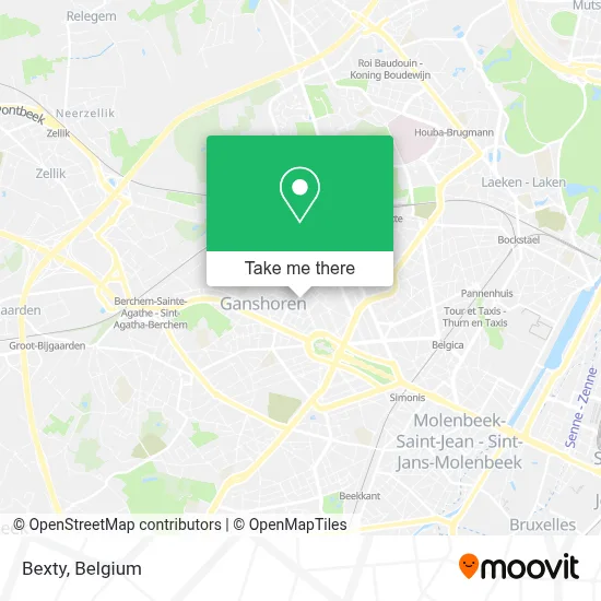 Bexty map