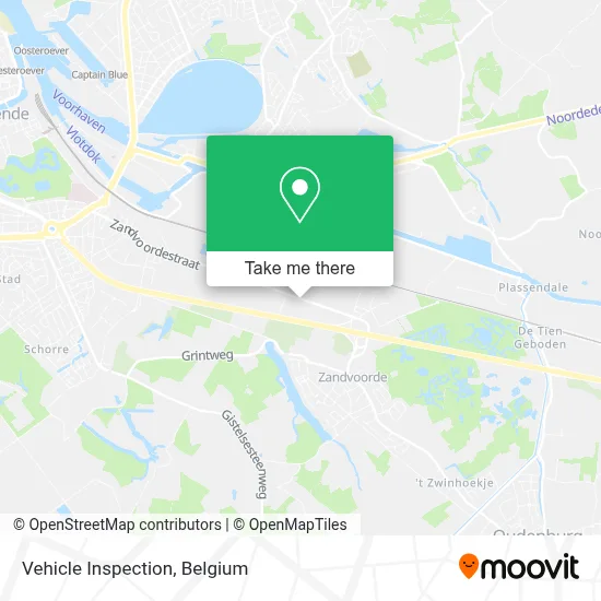 Vehicle Inspection map