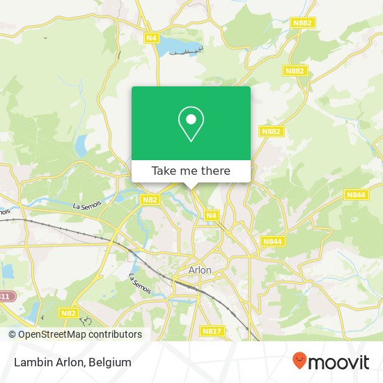 Lambin Arlon map