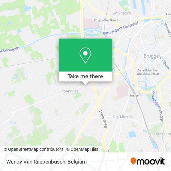 Wendy Van Raepenbusch map