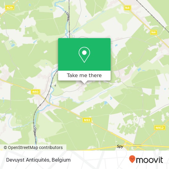 Devuyst Antiquités map