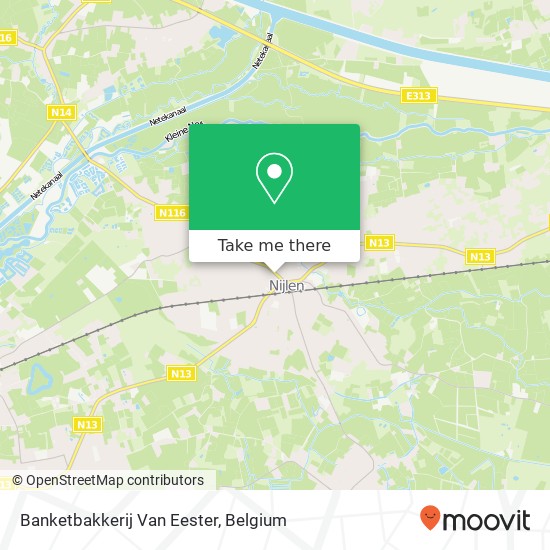 Banketbakkerij Van Eester map