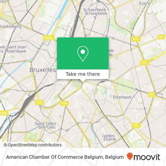 American Chamber Of Commerce Belgium plan