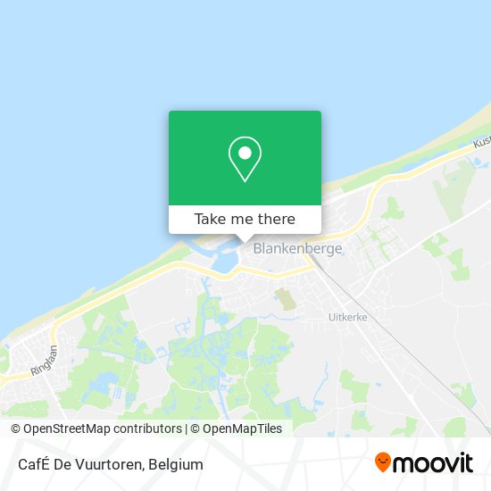 CafÉ De Vuurtoren map