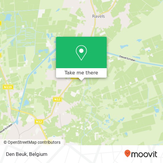 Den Beuk map