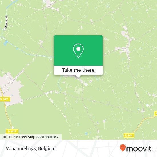 Vanalme-huys map