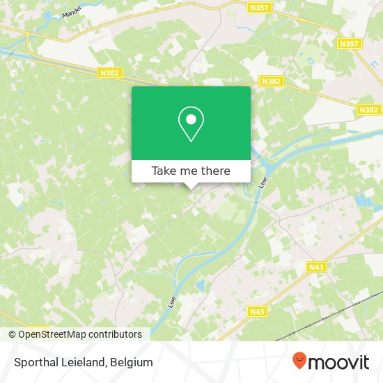 Sporthal Leieland plan