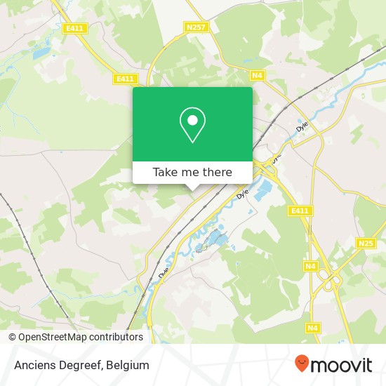 Anciens Degreef map