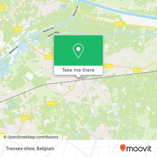 Tressex-shoe map