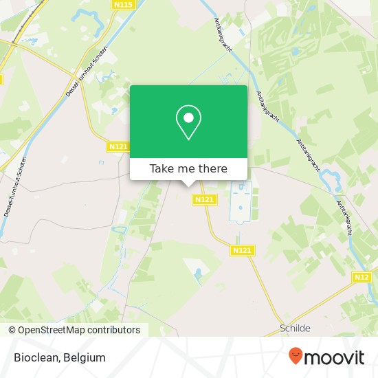 Bioclean map