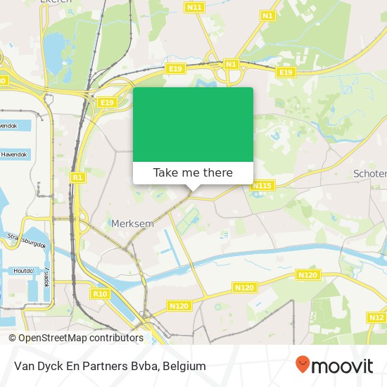 Van Dyck En Partners Bvba map