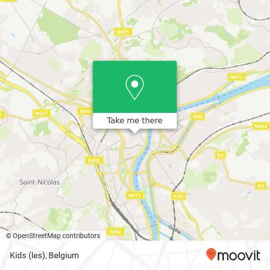 Kids (les) map