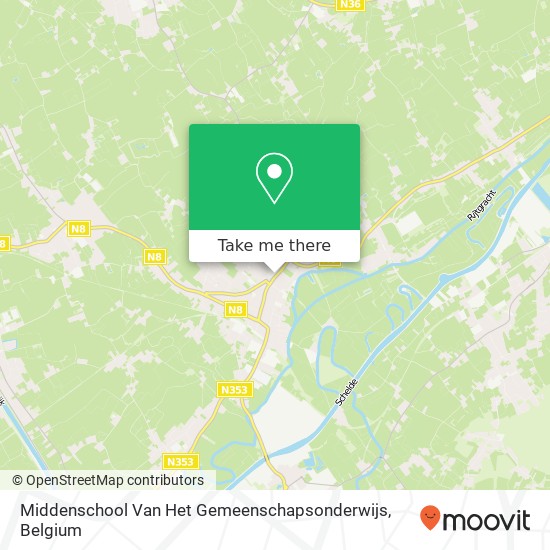 Middenschool Van Het Gemeenschapsonderwijs map