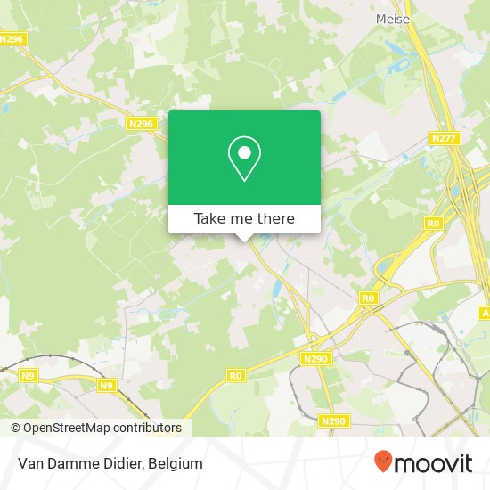 Van Damme Didier map