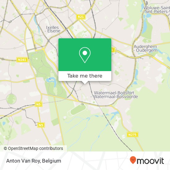 Anton Van Roy plan