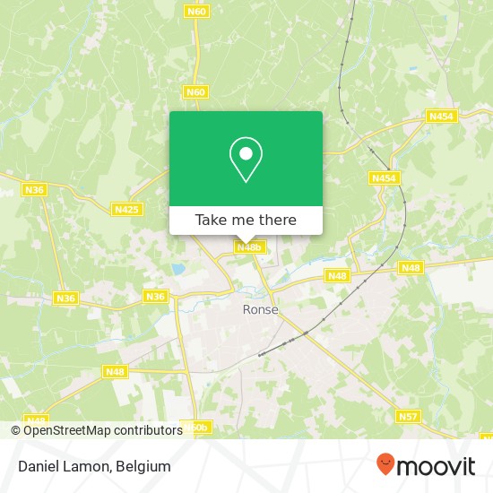 Daniel Lamon map