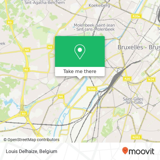 Louis Delhaize map